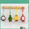 Avocado Fruit Unique Shaped Plush Toy With Hanging Rope For Playroom Decoration