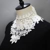 White Black Neckline Fake Collar Embroidery Lace Fabric False Collars Diy Applique Collar Blouse Collar Stand Detachable Collar