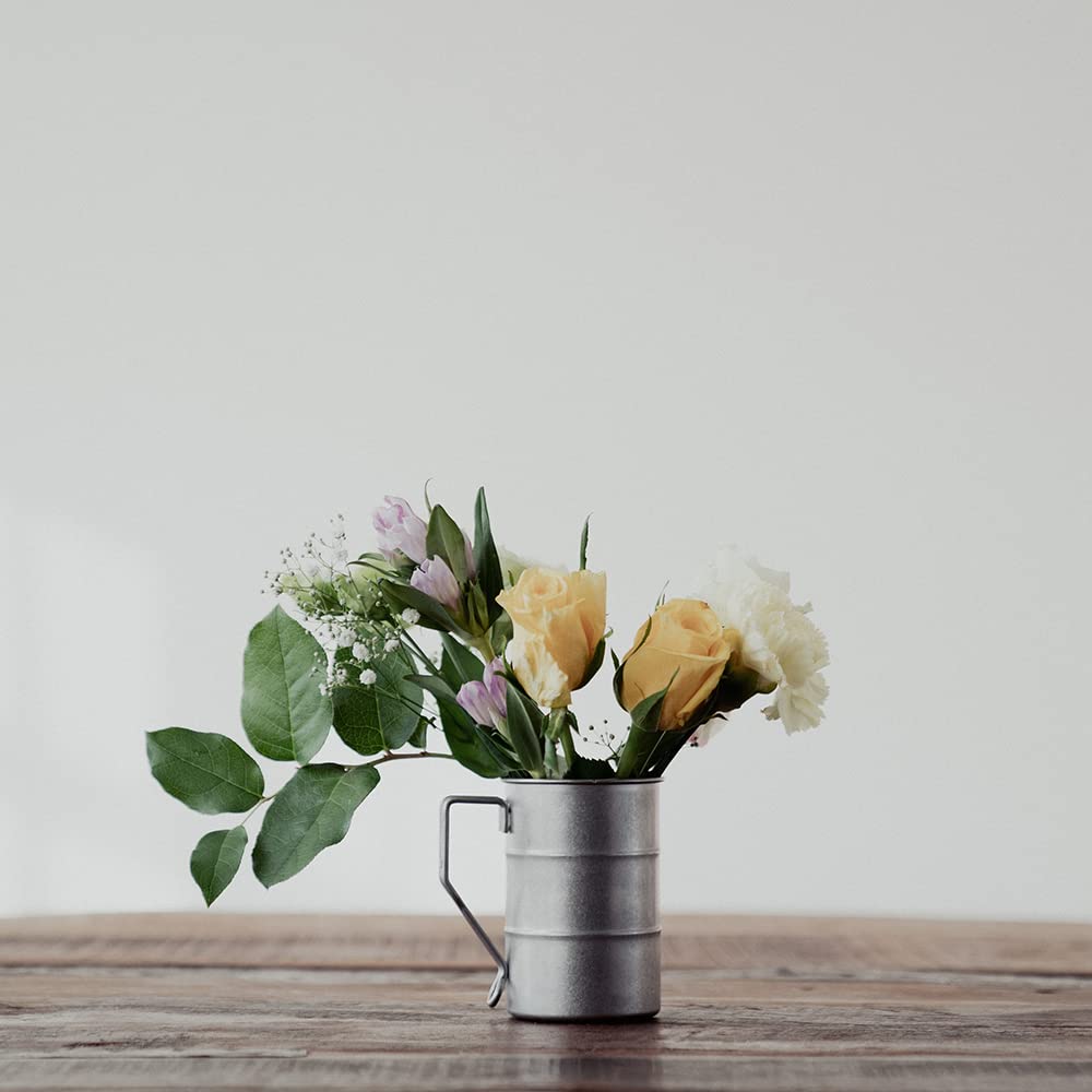 VINTAGE INOX Drum Made in Japan Perfect for outdoor and Stainless steel with an aged Unbreakable and dishwasher Mug, 400ml, [Official Product]. cafes,