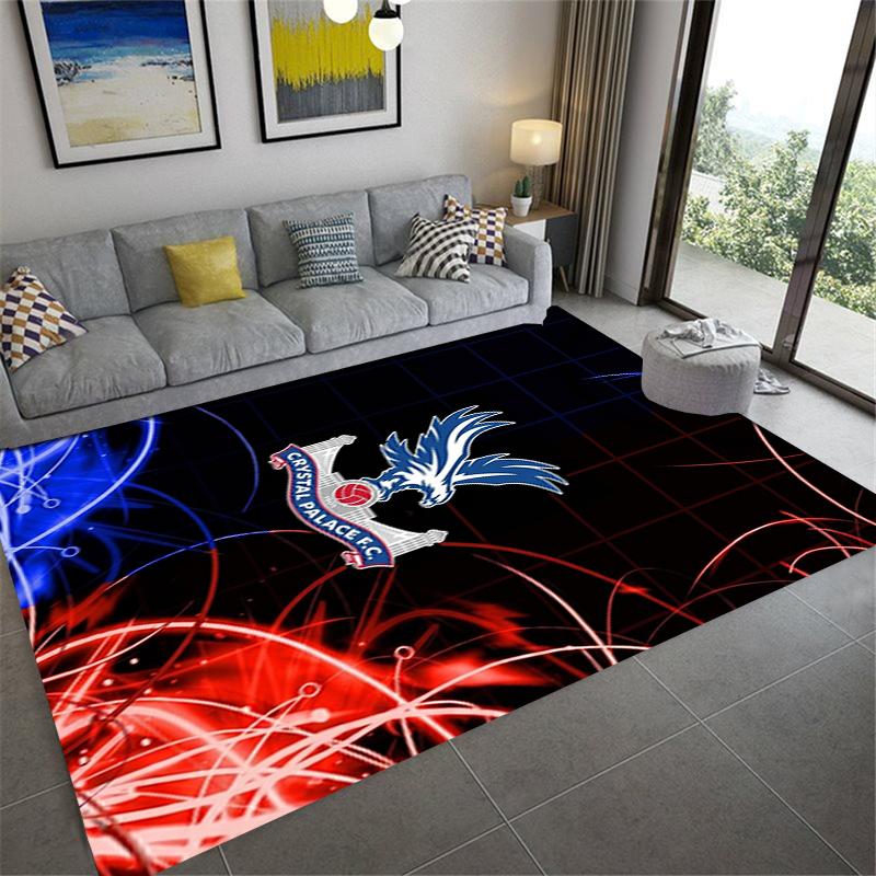 Crystal Palace FC Carpet Rug for Living Room Bedroom Home Sofa Decoration,Kids play Non-slip Floor Mat