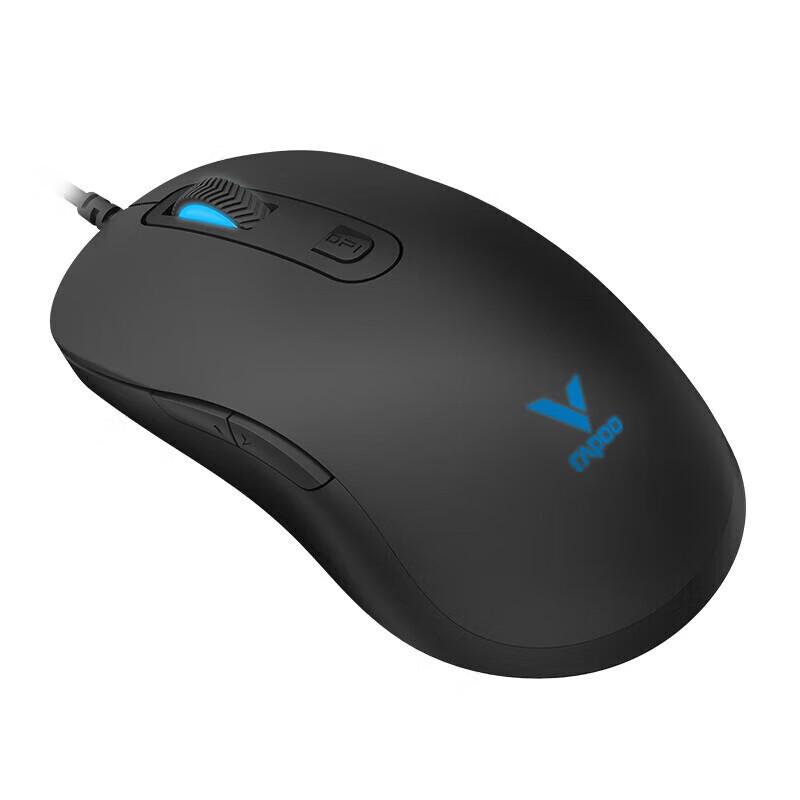 Проводная RGB механическая клавиатура и мышь Rapoo V500pro/V22s