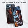 Черный чехол из ТПУ для Vivo Y52 Y70 Y70s Y70T Y71 Y71A Y72 Y73S Y75 Y76 Y75 Y81 5G 2020 SMITES GameS