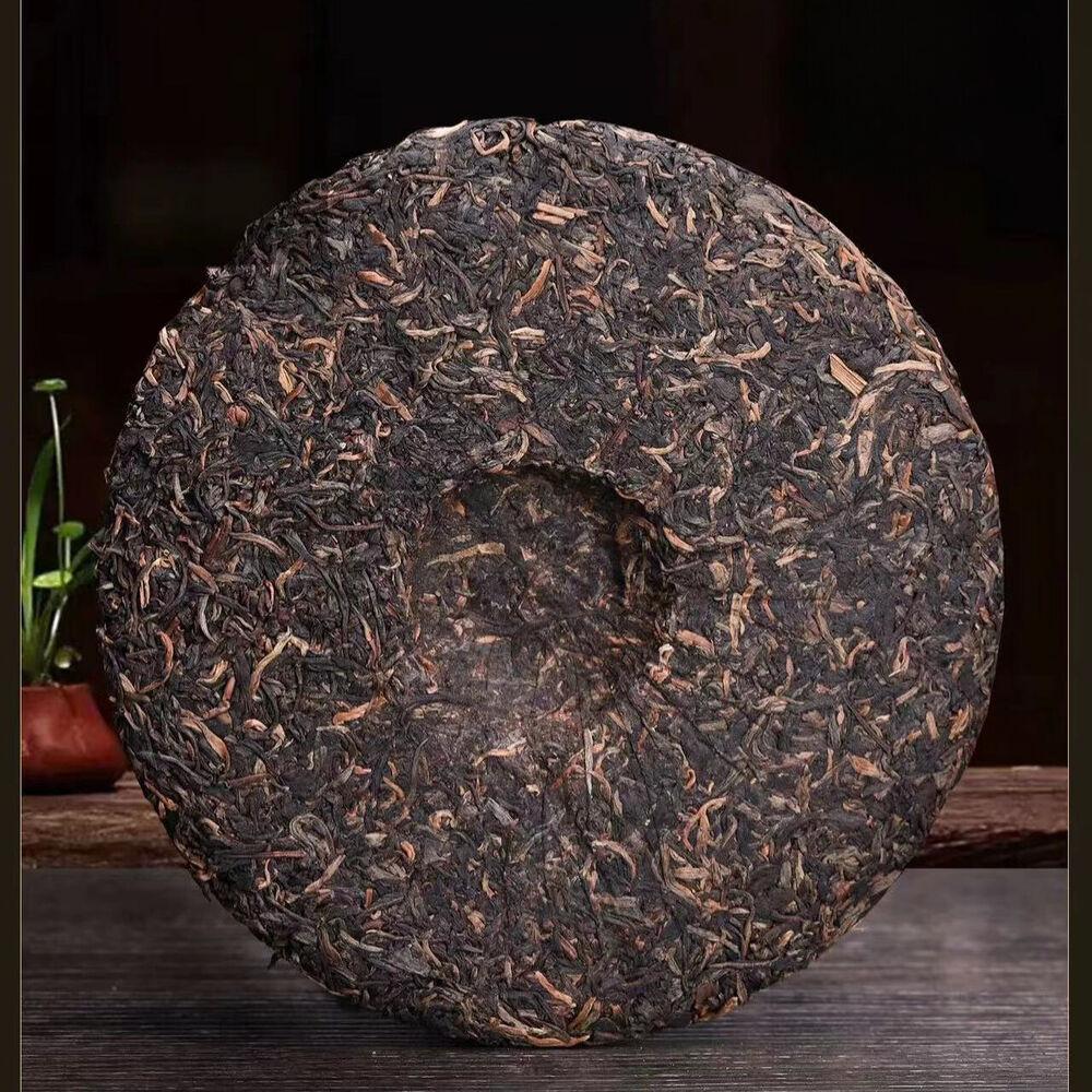 357 г чая Yunnan Qizi Pu'er Cake 2004 Menghai 7542 Чай Пуэр Шэн Сырой чай Пуэр