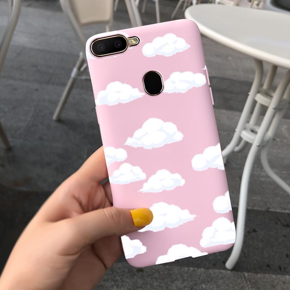 Pattern Phone Case For Oppo A5s OPPO AX5s Case Shockproof Matte Protection Back Cover For OppoA5s CPH1909 Silicone Capa OppoAX5s