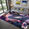 Living Room Non-Slip Rug Home Decor Living Room Earth Large Rug Galaxy Space Cushion Soft Area Rug