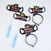 Glowing in Dark LED Glow Hair Bands Fun Luminous Rod New Year Glow Sticks  Birthday Party