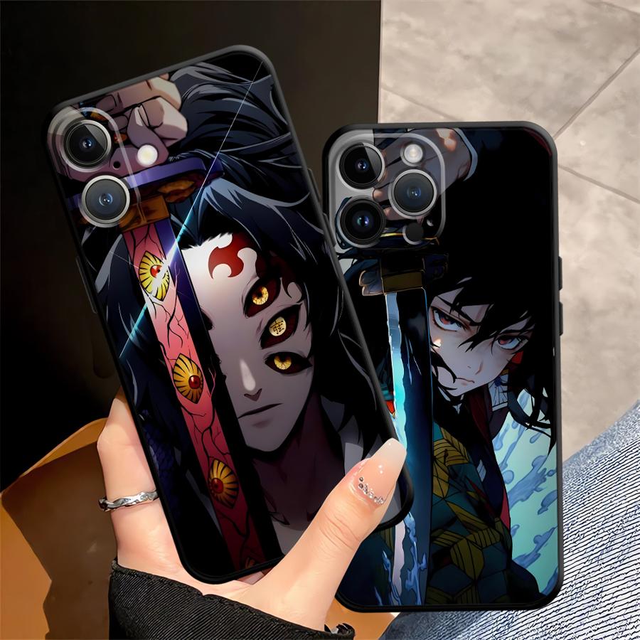 Чехол Demon Slayer для iPhone 12 X XS XR 17 16 Pro Max 11 SE 17Air 14 7 8 13 Mini 15 Plus, мягкая задняя крышка