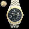 USED SEIKO 5 AUTOMATIC JAPAN MENS RARE GOLDEN MOVEMENT WATCH 575b-a305032-9 SKU575b-a305032