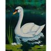 DIY Swan 5D Diamond Painting Full Round Drill Animal Diamond Embroidery Mosaic Resin Cross Stitch Kit Wall Art Home Decor Gift