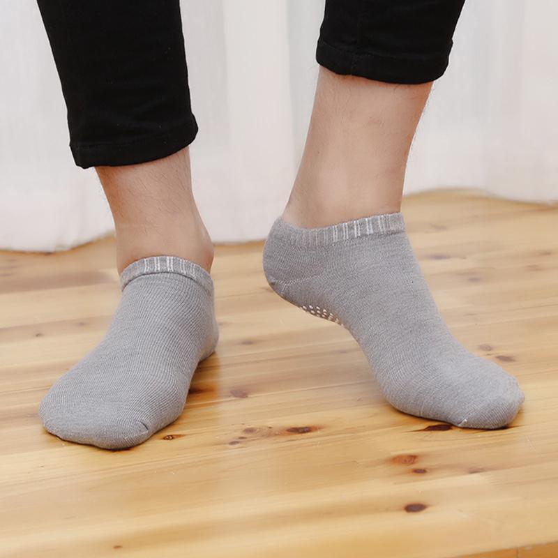 Мужские носки Носки для бега Тренажерный зал Спорт Йога Бег Нескользящие носки для фитнеса
