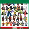 Superhero Boy Puzzle Building Block Toy Set 32pcs Plastic Material 4.5cm Height