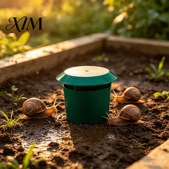 Eco Friendly Snail Control Beer Bait Trap, Reusable Catcher, Not Included, Organic Slug Physical Trap for Slugs, Gardens, Vegetable Patches, Orchards