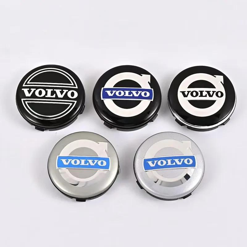 4pcs 64mm Volvo Wheel Center Cap Hub Cover Badge Emblem Car Accessories For Volvo XC60 XC90 V40 V60 S60 V50 V90 S80 C40 XC40 V70 NA6