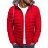 Men's  Winter Zipper Warm Down Jacket Packable Light  Coat