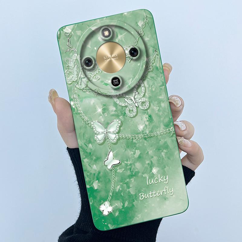 Чехол для Honor X9d 5G MTN-NX1 Модный Минимализм Масляная Живопись Цветочный Силиконовый Мягкий Чехол для Телефона Новый Дизайн Ударопрочная Задняя Крышка
