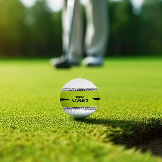 Golf Ball Golf Games Ball Super Long Distance Three Layer Ball High Density Stable Soft Professional Competition Game Balls Massaging Ball