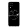 Чехол для телефона Samsung A13 A33 A35 A55 A73 A53 A23 A51 A71 A21S A31 A41 A05s A03S A15 A25 5G Мультяшный Мир карта пейзаж направление