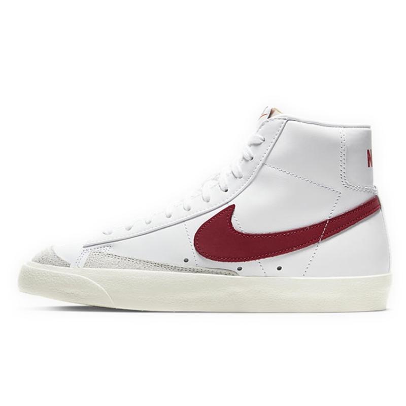 Nike Blazer 77 Vintage Mid White Worn Brick Women's Sneakers Skateboard Shoes CZ1055-102