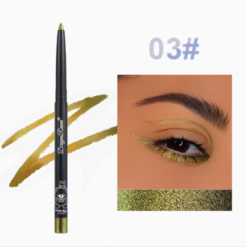 Color Eyeliner Gel Pen Ultra-fine Eyeliner Waterproof, Oil-proof, Non-smudge-proof, Long-lasting Eyeliner Color-changing Eyeliner Eyeshadow Stick
