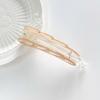 10cm Ponytail Clip Acrylic Grip Clips New Banana Hair Clips  The Back of The Head