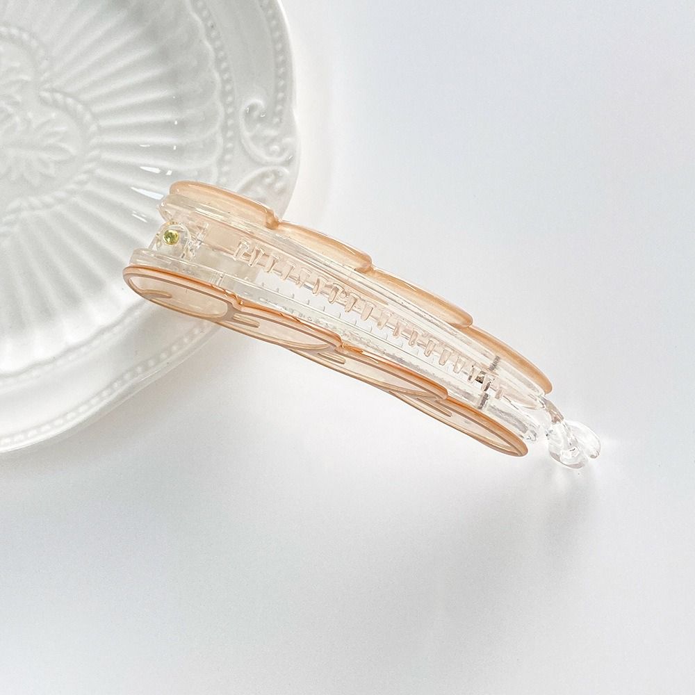 10cm Ponytail Clip Acrylic Grip Clips New Banana Hair Clips The Back of The Head