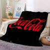 HD Классический Логотип C-Coca C-ColaS Печать Фланелевое Плетение Мягкое Теплое Покрытие Ретро Узор для Дивана Кровати Спальни Путешествий Домашний Декор