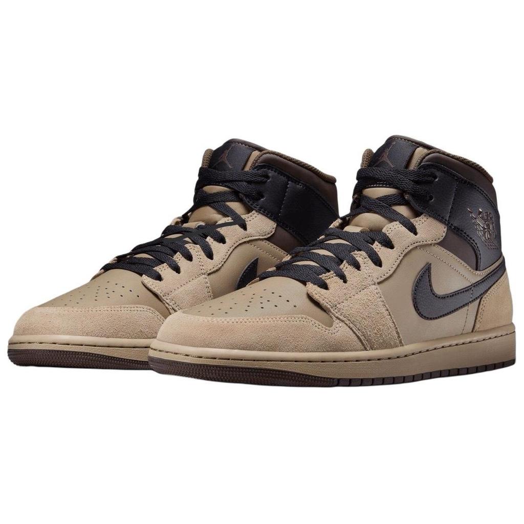 Air Jordan 1 Mid 'Khaki Baroque Brown' Men's HV6422-200