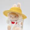 Doll Straw Hat for Dollhouse Miniature 17cm Labubu Color Match Hat Kawaii Cute Doll Accessories Kids Girls Toys