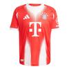 Adidas Bayern Munich 25/26 Home Minimalist Comfortable Slim Fit Short Sleeve Football Shirt Men Tops JJ2144
