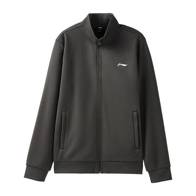Li-Ning Универсальный Простой Удобный Повседневный С круглым вырезом Свободного кроя Пуловер Толстовка Унисекс толстовка AWDVG71-3