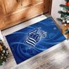 Real Sociedad FC Soccer Football Pattern Soft Area Rug Non Slip Indoor Floor Carpet Sports Decor Mat for Bedroom