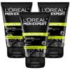 L'Oréal Men's Carbon Cool Очищающее средство Тройная упаковка