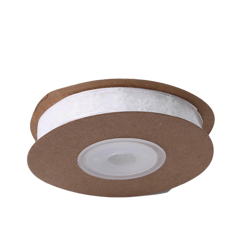 Рождественская органза лента ленты снежинки ручная работа DIY упаковка подарков украшение венок домашний декор