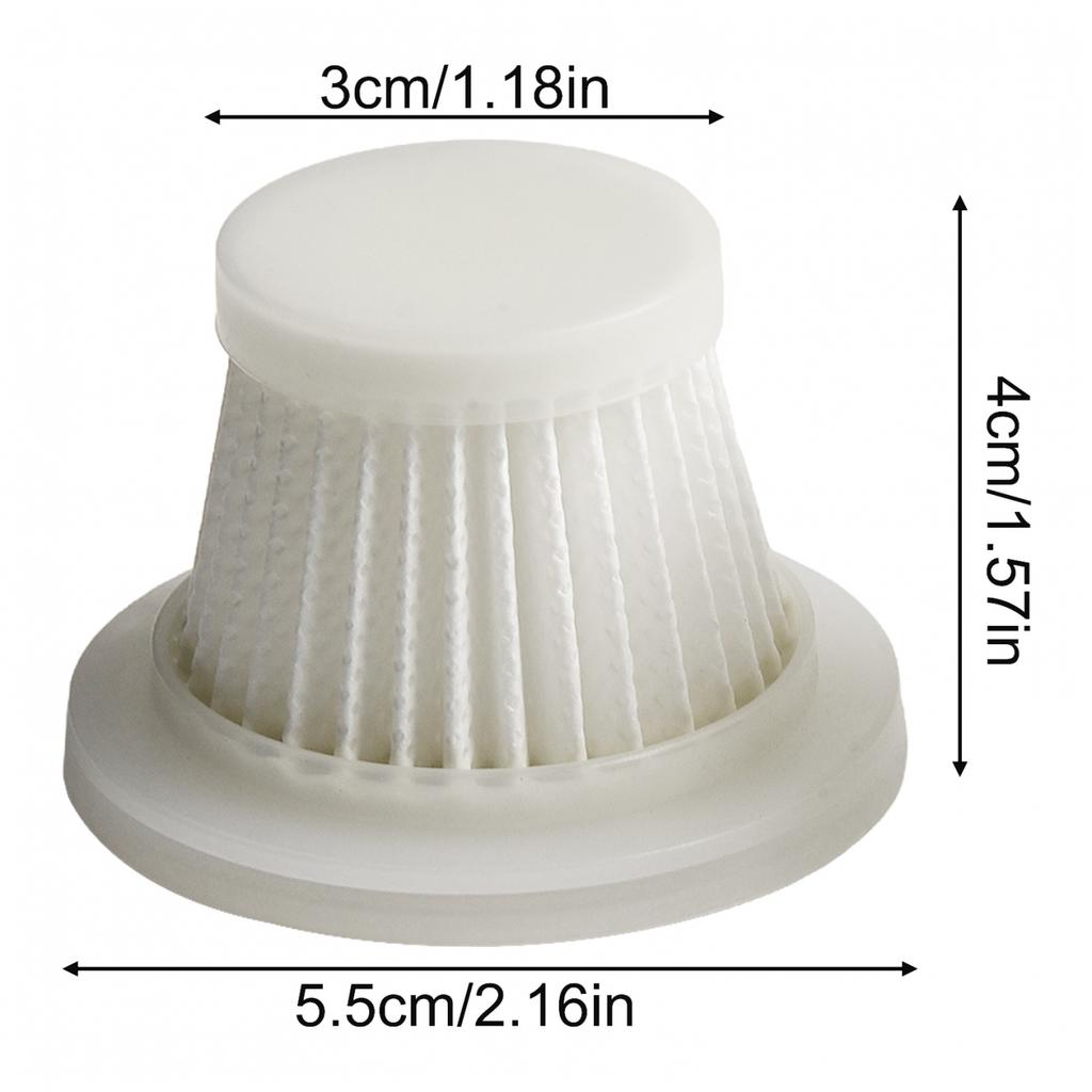 Многоразовые фильтры для беспроводных автомобильных пылесосов Доступны в упаковках по 2 или 6 штук