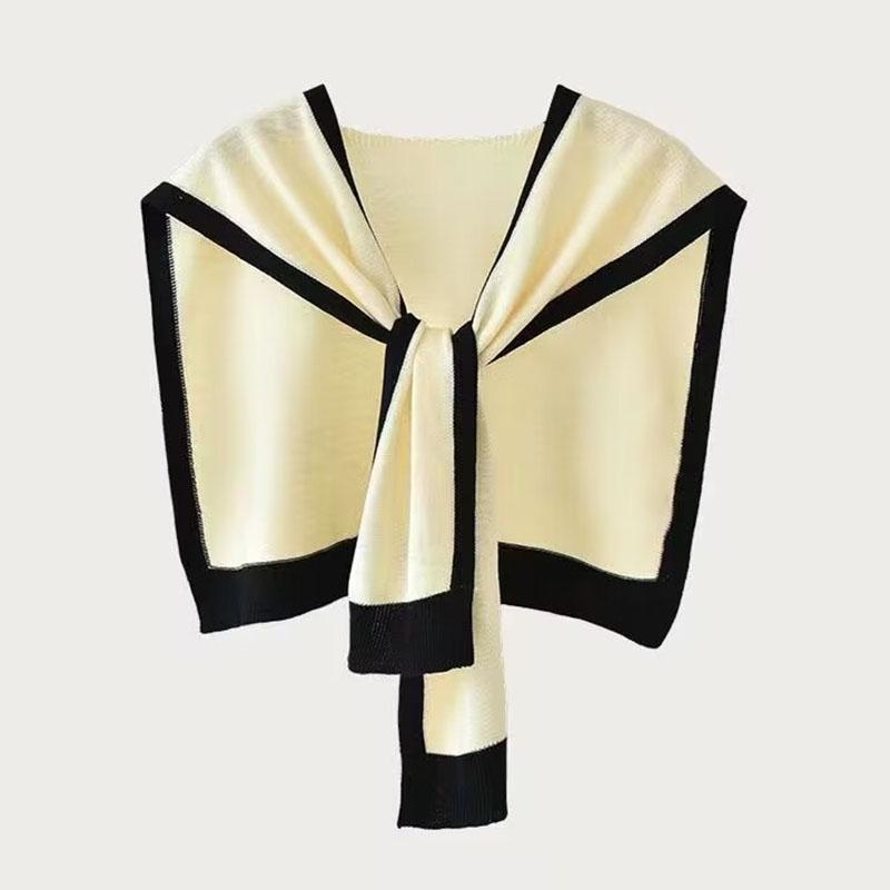 Fashion Warm Fake Collar Scarf Sailor Women Detachable False Collar Shawl Wrap Scarf Tie Women Clothes Neckwear