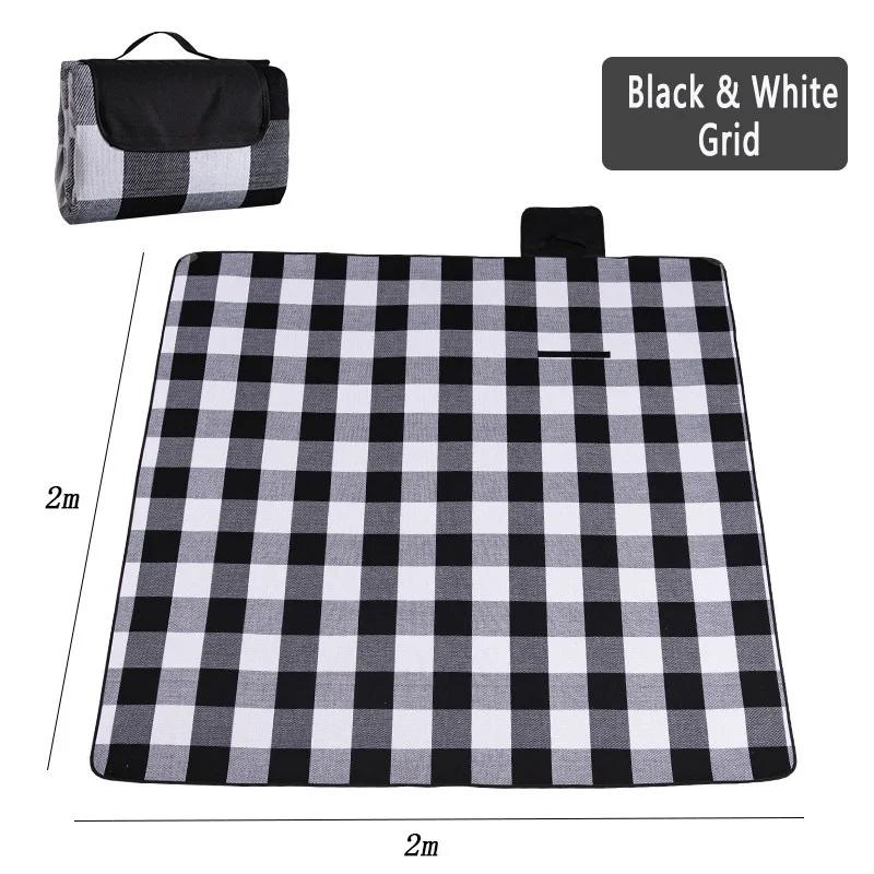 Водонепроницаемый Пескостойкий Складной Уличный, Очень Большие Одеяла для Пикника, Модная Удобная Сумка, Пляжный Коврик для Весенне-Летнего Кемпинга