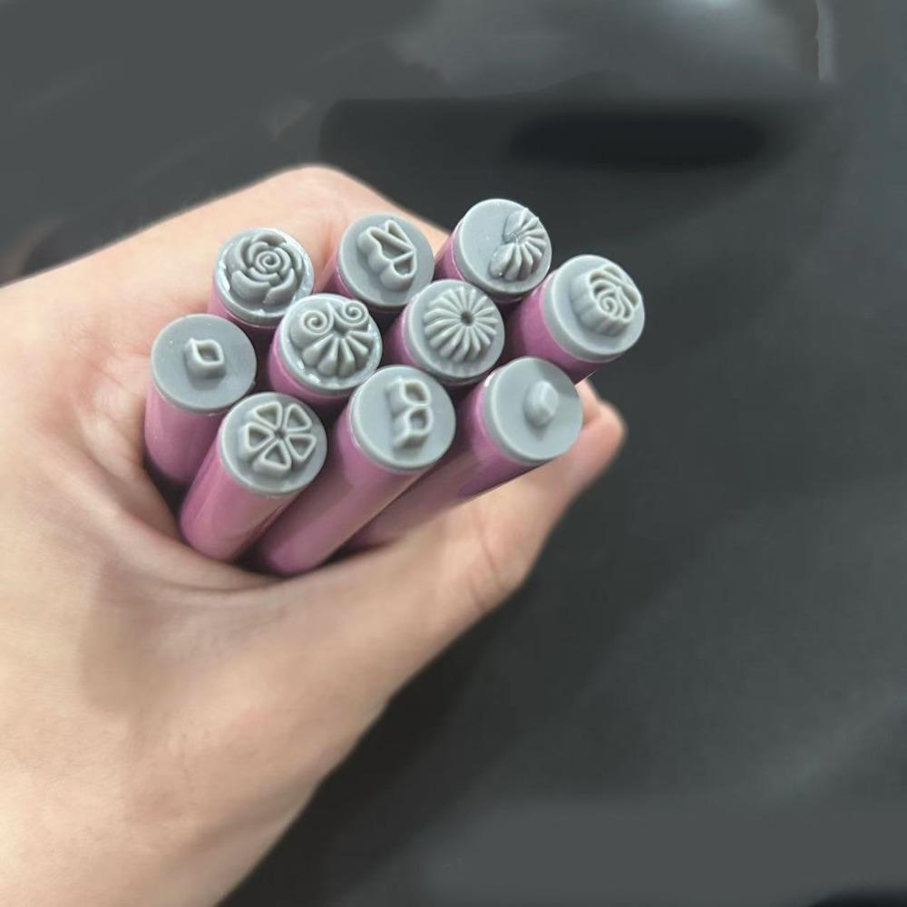 6/10/15 шт. Пластина для стемпинга, Ручка для нейл-граффити, Набор штампов для нейл-арта, Инструмент для рисования на ногтях