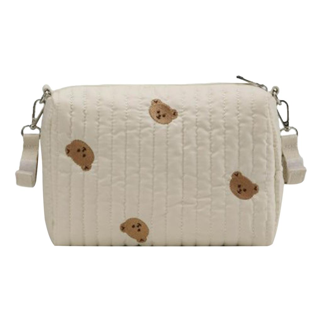 Diaper Tote Bag Large Capacity Nappy Diaper Storage Bag Multifunctional Reusable Portable for Diapers Wipes Baby Essential