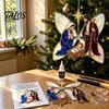 Relaxing Handcraft Gifts Christian Suncatcher DIY Kit, Stained Glass Style Religious Sun Catcher, Gift for Baptism Iridescent Hanging Ornament Window