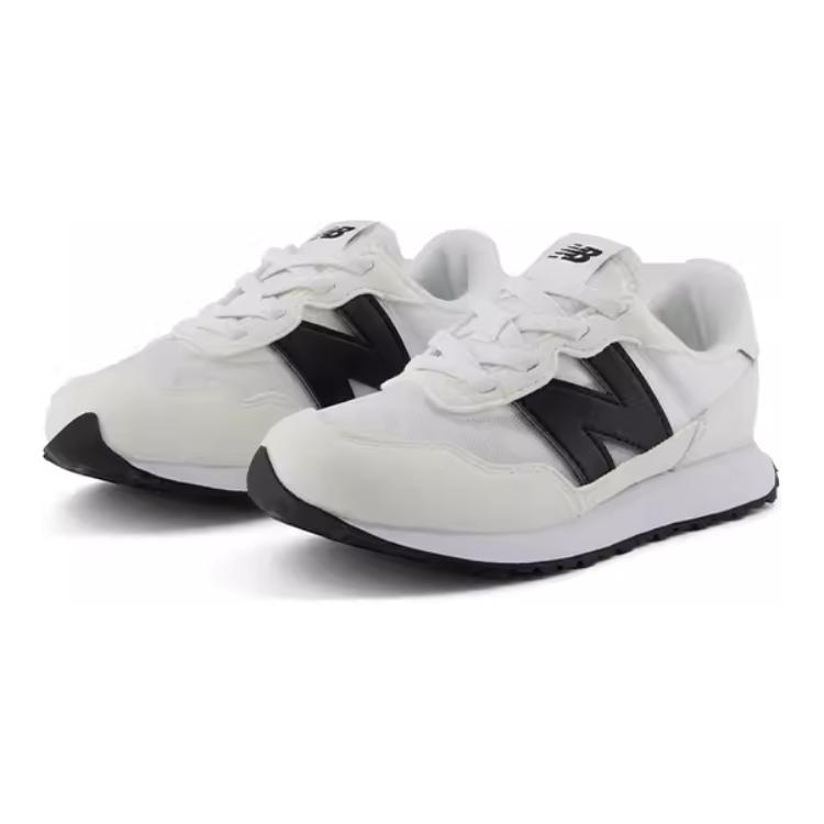 New Balance Nb 237 Удобные Прочные Дышащие Низкие Повседневные Кроссовки Детские Кроссовки Белые PH237DEP