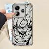 Чехол для телефона для Redmi Note 14 Pro Plus 12 9 Pro K80 11s Note 13 A3 A5 10 Lite 13C 11 Черный Гоку Dragon Ball