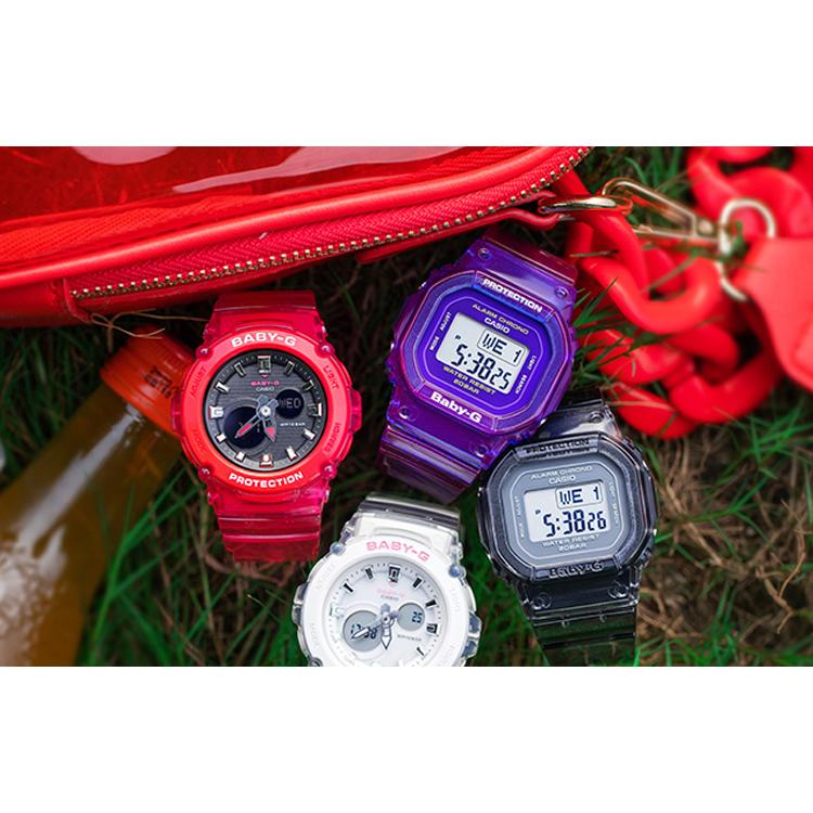 Casio Женские часы BABY-G Черные BGA-270S-4APR BGA-270S-4APR