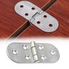 Steel 201 Cabinet Hinges 180 Degree Butterfly-shaped Door Semicircle Door Hinge Flush Hinges