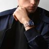 Longines HydroConquest Автоматические Керамические Синий Циферблат Красное Золото PVD Двухцветный Браслет из Нержавеющей Стали Мужские Часы (L3.782.3.98.7)