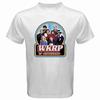 Новая футболка WKRP в Цинциннати, классическое телешоу 70-х, 80-х, белая футболка унисекс