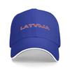 Latvija Red Latvia Baseball Cap Hip Hop Rave Dropshipping Men's Baseball Women's