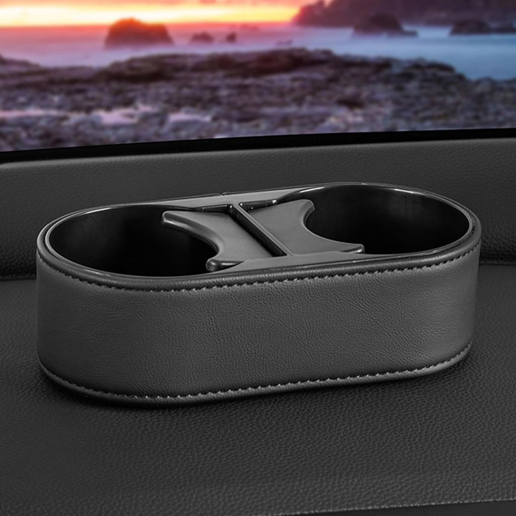 Подстаканник для автомобиля, Двойной держатель для напитков в машину | Идеальная консоль для хранения напитков