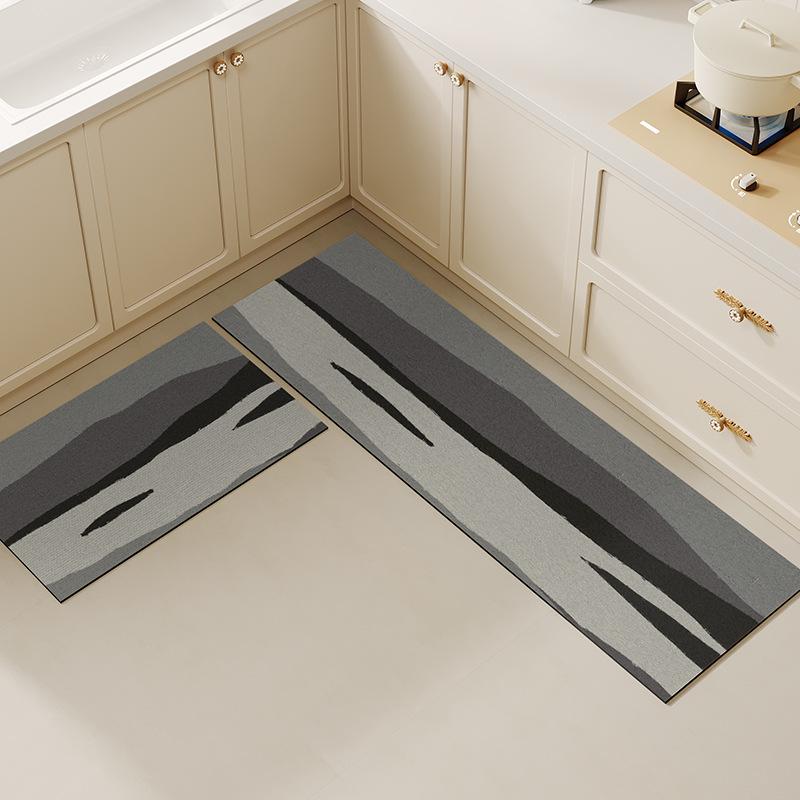 Коврики для кухни Wabi-Sabi Square: Впитывающие, нескользящие, мягкие, износостойкие, простые в уходе коврики из диатомовой грязи