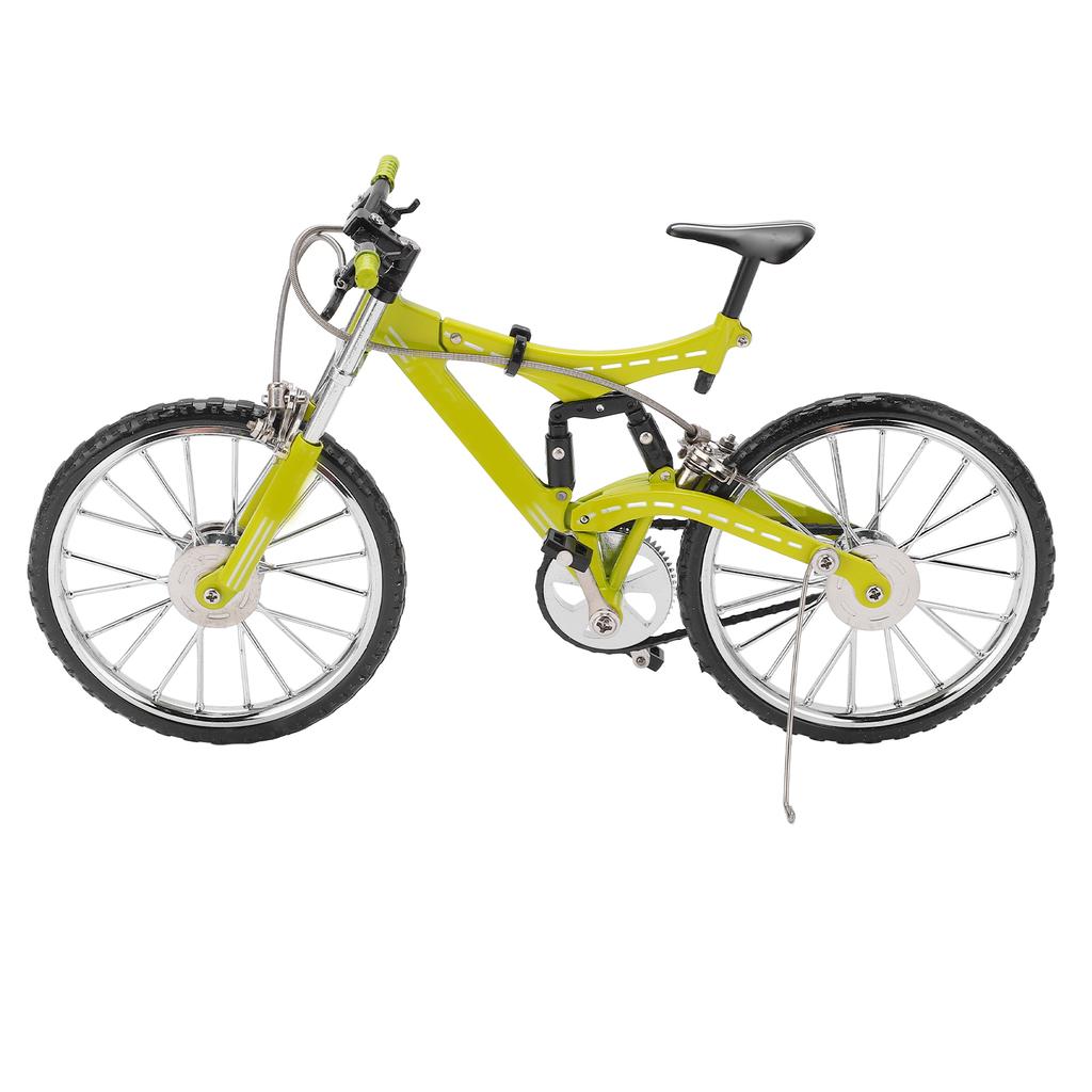 Bike Model Detachable Design 110 Scale Metal Rubber Decorative Miniature Toys Bike for Shelf