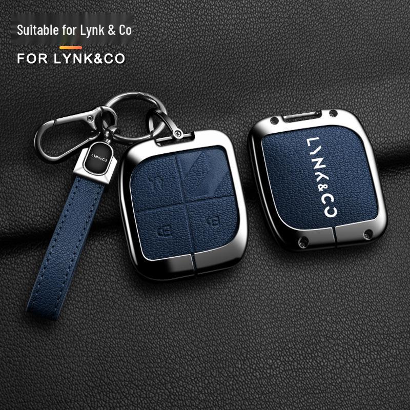 Чехол для ключа Lynk & Co 03: Защитный чехол с пряжкой против падения для моделей 01/02/05/06/08/09 - Мужской и Женский